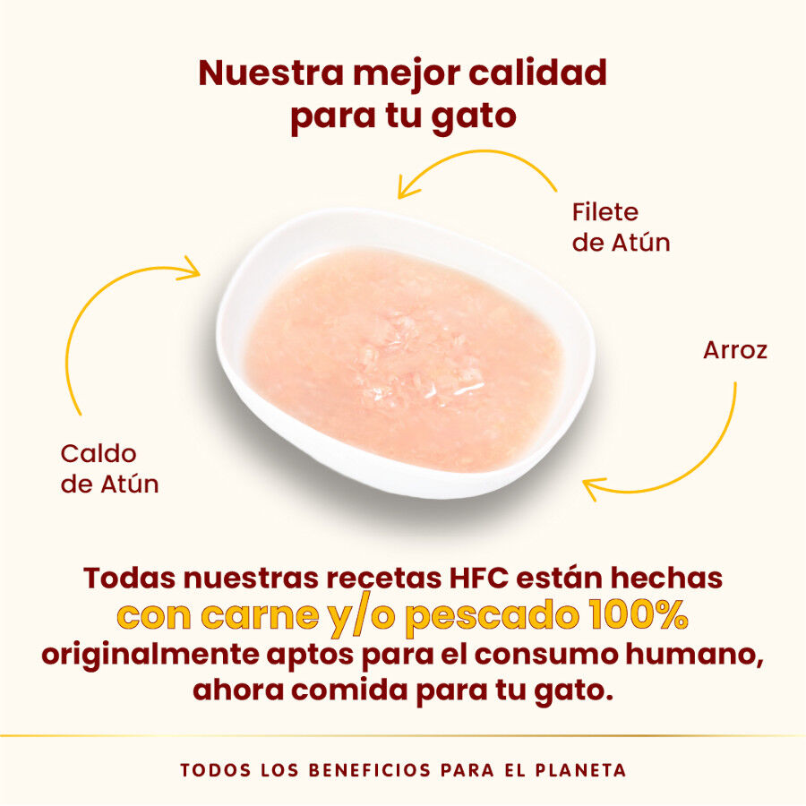 50 g Almo Nature HFC Hydration Help Fil&eacute; de Atum com Caldo sach&ecirc; para gatos, , large Imagem n&uacute;mero 3